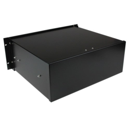 StarTech.com 4U Rack Mount Drawer - 55 lb (25 kg) - 4U Steel Storage Rack Drawer for 19" AV / Sever / Network Equipment Rack or Cabinet