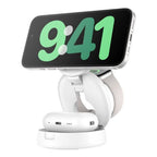 Belkin WIZ034MYWH mobile device charger Watch, Smartphone, Headset White USB Wireless charging Fast charging Indoor