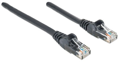Intellinet Cat6 U/UTP Network Patch Cable, 1.5 m (5 ft.), Black