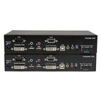 StarTech.com USB DVI KVM Console Extender w/ Serial & Audio Over MM Fiber - 2km