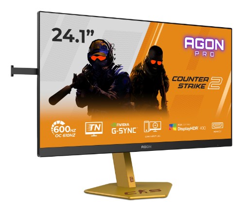 AOC AGON PRO CS24A computer monitor 61.2 cm (24.1") 1920 x 1080 pixels Full HD LED Black