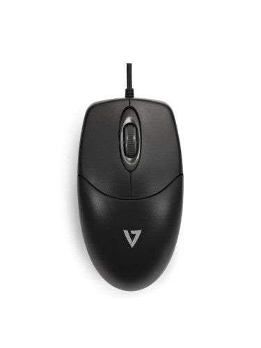 V7 Washable Antimicrobial Keyboard & Mouse Combo, USB, Optical, IP68Spec, Waterproof