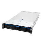 ASUS RS720A-E13-RS24G Socket SP5 Rack (2U) Black, Silver