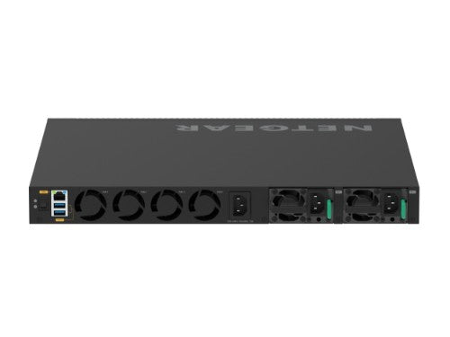 NETGEAR M4350-44M4X4V Managed L3 2.5G Ethernet (100/1000/2500) Power over Ethernet (PoE) 1U Black