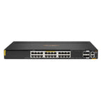 HPE Aruba Networking CX 6300M 24p Smart Rate 1G/2.5G/5G/10G Class6 PoE 2p 50G 2p 25G Switch