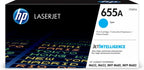 HP CF451A/655A Toner cartridge cyan, 10.5K pages ISO/IEC 19752 for HP LaserJet M 652/681