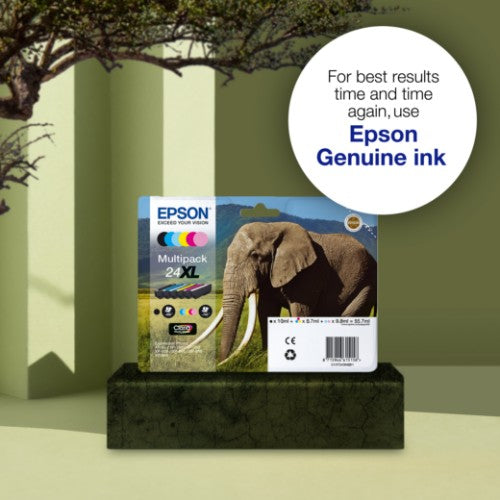 Epson C13T24254012/24 Ink cartridge light cyan, 360 pages 5,1ml for Epson XP 750