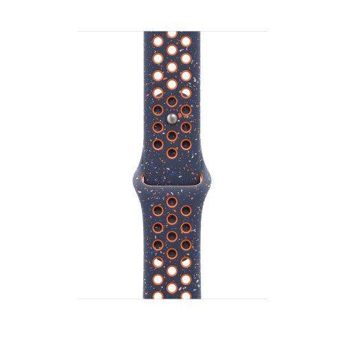 Apple MYLC3ZM/A smart wearable accessory Band Blue, Orange Fluoroelastomer