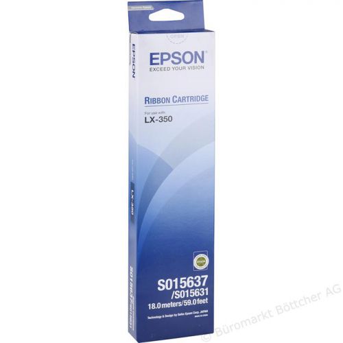 Epson C13S015637 Nylon black, 4,000K characters for Epson LX 300/plus/350/800