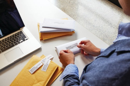 Dymo 11354/S0722540 DirectLabel-etikettes 57mm x32mm for Dymo LW 550 60mm/400 Duo/60mm