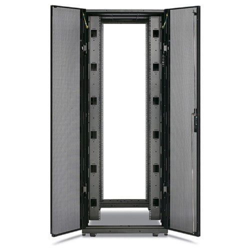APC NetShelter SX, Server Rack Enclosure, 42U, without Rear Doors, Black, 1991H x 750W x 1070D mm