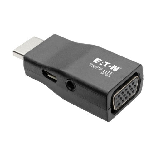 Tripp Lite P131-000-A Compact HDMI to VGA Adapter Video Converter with Audio (M/F)