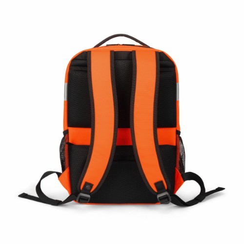 DICOTA P20471-18 backpack Rucksack Black, Grey, Orange Recycled polyethylene terephthalate (rPET)