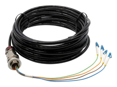 Axis TX1204 InfiniBand/fibre optic cable 10 m 4x LC LC Black