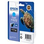 Epson C13T15724010/T1572 Ink cartridge cyan 25.9ml for Epson Stylus Photo R 3000