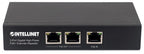 Intellinet 2-Port Gigabit High-Power PoE+ Extender Repeater, IEEE 802.3at/af Power over Ethernet (PoE+/PoE), metal