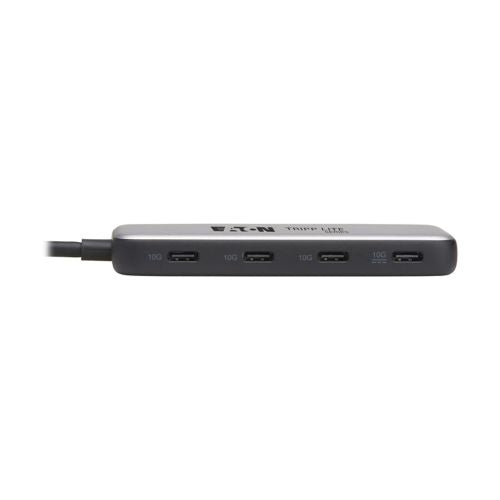 Eaton U460-004-4C-G2C laptop dock/port replicator Wired USB 3.2 Gen 2 (3.1 Gen 2) Type-C Black, Grey