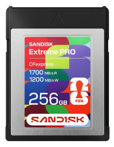 SanDisk CFexpress Type B Card: FIFA World Cup 2026 Edition - 256GB