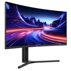 V7 34" Viewable Curved Monitor - WQHD - 3440 x 1440 - Height Adjustable