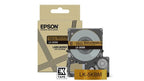 Epson C53S672093/LK-5KBM DirectLabel-etikettes black on gold 18mm x 8m for Epson LabelWorks LW-C 410/610
