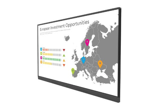 Allsee Technologies PT55J Signage Display Digital signage flat panel 139.7 cm (55") Wi-Fi 500 cd/m² 4K Ultra HD Black Touchscreen Built-in processor Android 8.0