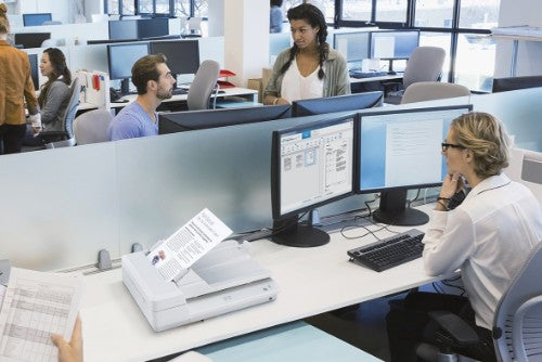 Ricoh SP-1425 Flatbed & ADF scanner 600 x 600 DPI A4 White