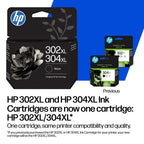 HP B7RT9AE/302XL/304XL Printhead cartridge black high-capacity, 300 pages ISO/IEC 24711 for HP DeskJet 1110/2130/2620/3720/OfficeJet 5200
