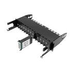 Tripp Lite N482-2M12-LC12 40Gb to 10Gb Breakout Cassette - (x2) 12-Fiber OM4 MTP/MPO ( Male with Pins ) to (x12) LC