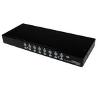 StarTech.com 16 Port 1U Rackmount USB KVM Switch with OSD - TAA