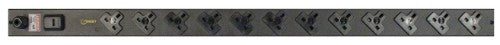 Vertiv EGVHVAB122-102UKRPS6-IP44 power distribution unit (PDU) 12 AC outlet(s) Black