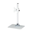 StarTech.com Single Monitor Stand - Adjustable - Steel - Silver - For up to 34" (30.9lb/14kg) Displays - TAA
