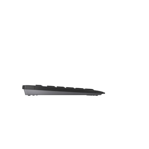 CHERRY Stream Wireless keyboard Universal RF Wireless + USB QWERTZ Czech Black
