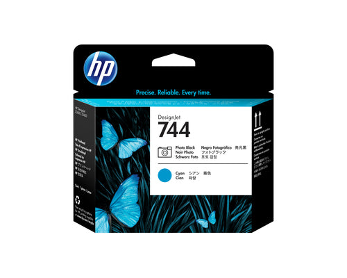 HP F9J86A/744 Printhead black / cyan for HP DesignJet Z 2600