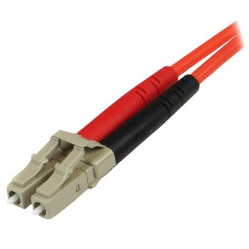 StarTech.com 5m Fiber Optic Cable - Multimode Duplex 50/125 - LSZH Fiber Jumper Cord - LC/ST