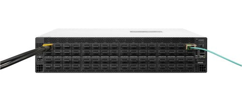 HPE NVIDIA 64-port 800GbE OSFP Connector to Power Airflow Switch for