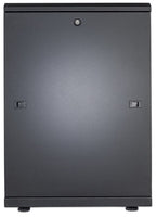 Intellinet 19" Network Cabinet - Free Standing, 16U, 600x600mm (width x depth), Black, Flatpack, Max 1500kg, Multi-Point Door Lock, One Lock Per Side Panel, Usable Depth 123 to 373mm, IP20 rated, Rack, Steel
