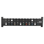Tripp Lite N062-024-KJ 24-Port 2U Rack-Mount Unshielded Blank Keystone/Multimedia Patch Panel, RJ45 Ethernet, USB, HDMI, Cat5e/6