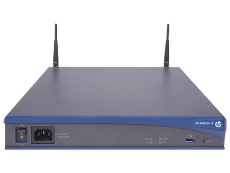 HPE A-MSR20-12-W wireless router Fast Ethernet Blue