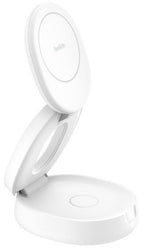 Belkin WIZ035MYWH mobile device charger Smartphone, Headset White USB Wireless charging Fast charging Indoor