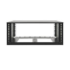 Tripp Lite SRWO4UBRKT SmartRack 4U Low-Profile Vertical-Mount Vented Wall-Mount Mini Rack Enclosure, Black