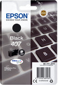 Epson C13T07U140/407 Ink cartridge black, 2.6K pages ISO/IEC 19752 41.2ml for Epson WF 4745
