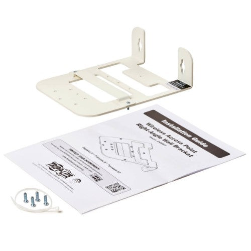 Tripp Lite ENBRKT Universal Wall Bracket for Wireless Access Point - Right Angle, Steel, White