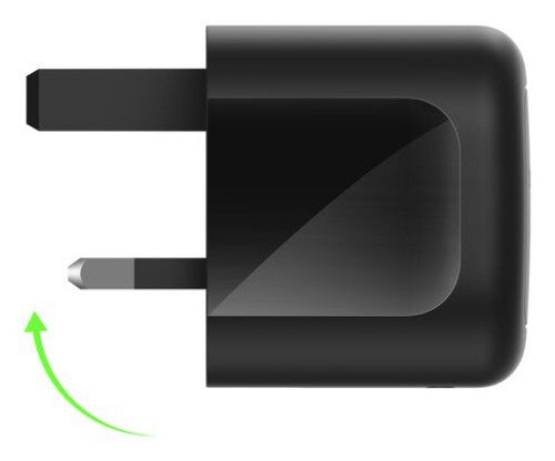 Belkin WCH019MYBK mobile device charger Universal Black AC Fast charging Indoor