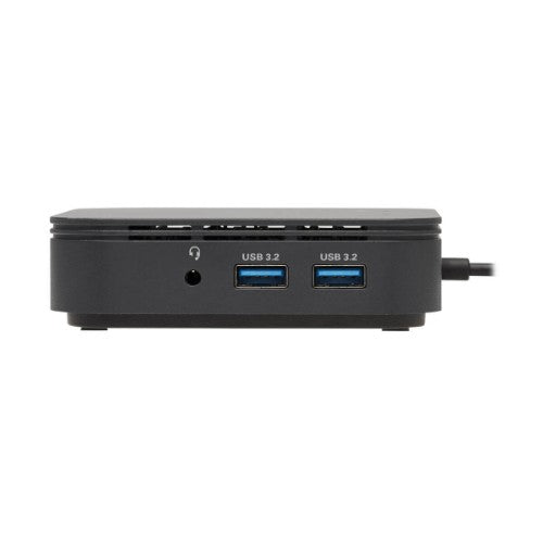Tripp Lite MTB3-DOCK-04 Thunderbolt 3 Dual Monitor Docking Station - 8K/30Hz DisplayPort, 4K/60Hz HDMI, USB 3.1 Gen 2, GbE, 60W PD Charging - Black