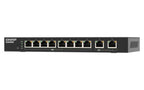 QNAP QSW-L2110-10T network switch Managed Desktop Black