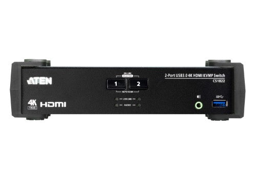 ATEN CS1822 KVM switch Black
