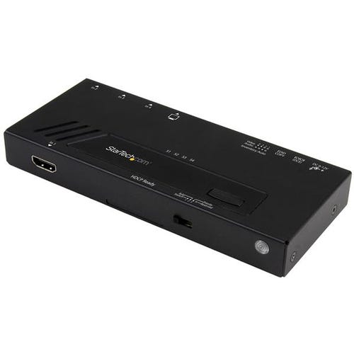 StarTech.com 4-Port HDMI Automatic Video Switch - 4K with Fast Switching - TAA
