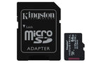 Kingston Technology 64GB microSDXC Industrial C10 A1 pSLC Card + SD Adapter
