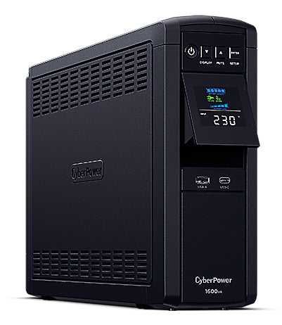 CyberPower CP1600EPFCLCD-UK uninterruptible power supply (UPS) Line-Interactive 1.6 kVA 1000 W 6 AC outlet(s)