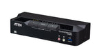 ATEN 2-Port USB 3.0 8K DisplayPort Dual-Display KVMP™ Switch (Cables included)